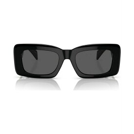 ヴェルサーチ レディース サングラス＆アイウェア アクセサリー Women's Sunglasses, VE4444U Black