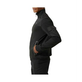ダナ キャラン ニューヨーク メンズ ジャケット＆ブルゾン アウター Men's Brushed Back Tech Fleece Full Zip Track Jacket Black