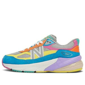 New Balance �j���[�o�����X �����Y �X�j�[�J�[ �yNew Balance 990v6 'Multi Color' GC990DL6�z �T�C�Y US_5.5(23.5cm)