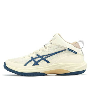ASICS �A�V�b�N�X �����Y �X�j�[�J�[ �yASICS Gel-Hoop V17 S 'Cream Mako Blue' 1063A101-103�z �T�C�Y US_8.5(26.5cm)