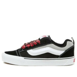 Vans �o���Y �����Y �X�j�[�J�[ �yVans Knu Skool Jumbo 'Black White' VN0009QCBA2�z �T�C�Y US_5(23.0cm)