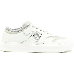 Ferragamo tFK Y Xj[J[ yFerragamo Gancini Low-Top Sneakers Whitez TCY US_9(27.0cm) White