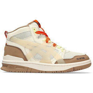 ASICS �A�V�b�N�X �����Y �X�j�[�J�[ �yASICS P.E. Nation X EX89 MT Pearled Ivory Burro�z �T�C�Y US_M_4.5 Pearled Ivory/Burro