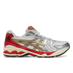 ASICS �A�V�b�N�X �����Y �X�j�[�J�[ �yASICS Gel-Kayano 14 Sneaker Politics Just Say No�z �T�C�Y US_10(28.0cm) Cream/Pure Gold