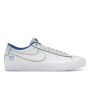 Nike �i�C�L �����Y �X�j�[�J�[ �yNike SB Blazer Low Pro GT Premium Fine China�z �T�C�Y US_10.5(28.5cm) Summit White/Summit White/White/Game Royal