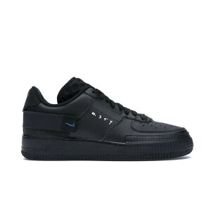 Nike �i�C�L �����Y �X�j�[�J�[ �yNike Air Force 1 Type Black Royal�z �T�C�Y US_6(24.0cm) Black/Black/Royal