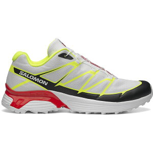 Salomon �T������ �����Y �X�j�[�J�[ �ySalomon XT-Pathway 2 White Safety Yellow Fiery Red�z �T�C�Y US_7(25.0cm) White/Safety Yellow/Fiery Red
