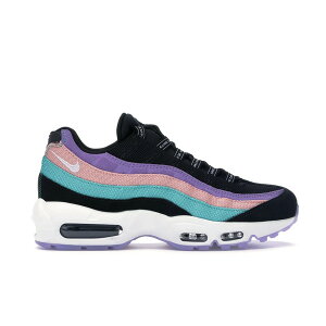 Nike �i�C�L �����Y �X�j�[�J�[ �yNike Air Max 95 Have a Nike Day�z �T�C�Y US_9.5(27.5cm) Black/White-Hyper Jade-Bleached Coral