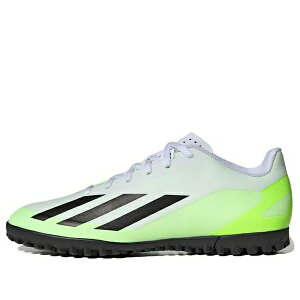 adidas �A�f�B�_�X �����Y �X�j�[�J�[ �yadidas X Crazyfast.4 TF 'White Lucid Lemon Black' IE1583�z �T�C�Y US_11.5(29.5cm)