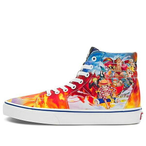 Vans �o���Y �����Y �X�j�[�J�[ �yVans One Piece x SK8-HI 'Punk Hazard' VN0007NS448�z �T�C�Y US_9(27.0cm)