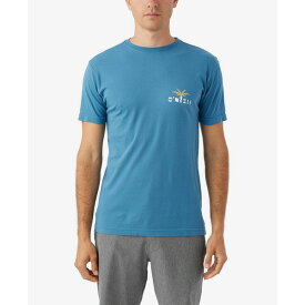 オニール メンズ Tシャツ トップス Men's Alliance Short Sleeve T-shirt Storm Blue