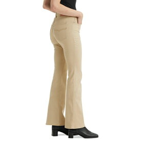 リーバイス レディース デニムパンツ ボトムス Women's 726 Western Flare Slim Fit Jeans Khaki