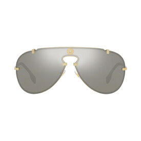 ヴェルサーチ メンズ サングラス・アイウェア アクセサリー Men's Sunglasses, VE2243 Gold-Tone