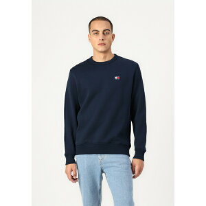 g~[qtBK[ Y T_ V[Y BADGE CREW - Sweatshirt - dark night navy