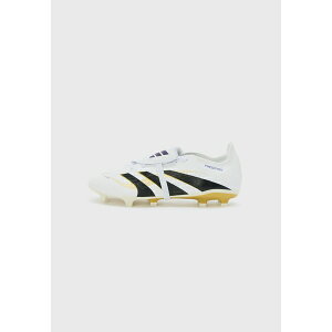 AfB_X Y u[c V[Y PREDATOR LEAGUE - Moulded stud football boots - white/core black/gold-coloured