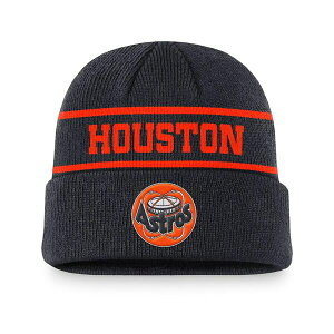 �i�C�L �����Y �X�q �A�N�Z�T���[ Men's Navy Houston Astros Cooperstown Collection Rewind Terra Cuffed Knit Hat Navy