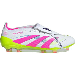adidas AfB_X Y Xj[J[ yadidas Predator Elite Foldover Tongue FG Celestial Victory Pack Whitez TCY US_12(30.0cm) Lucid Lemon/Lucid Pink