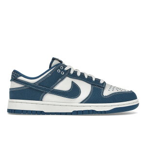 Nike �i�C�L �����Y �X�j�[�J�[ �yNike Dunk Low Industrial Blue Sashiko�z �T�C�Y US_10.5(28.5cm) Summit White/Industrial Blue