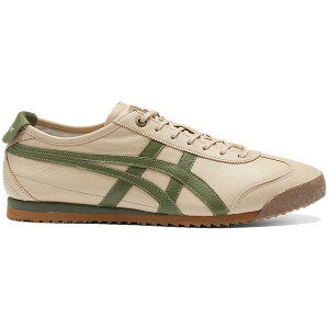 Onitsuka Tiger �I�j�c�J�^�C�K�[ �����Y �X�j�[�J�[ �yOnitsuka Tiger Mexico 66 SD Beige Green�z �T�C�Y US_5(23.0cm) Beige/Green