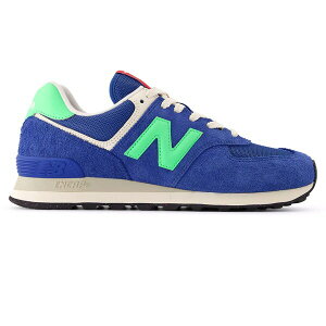 New Balance �j���[�o�����X �����Y �X�j�[�J�[ �yNew Balance 574 Blue Agate Lime Leaf�z �T�C�Y US_M_17 Blue Agate/Lime Leaf