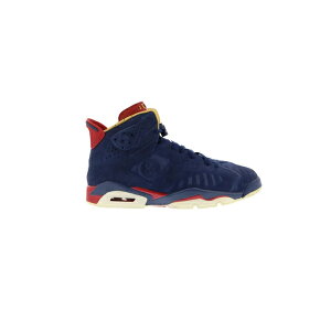 Jordan �W���[�_�� �����Y �X�j�[�J�[ �yJordan 6 Retro Doernbecher�z �T�C�Y US_12(30.0cm) Midnight Navy/White-Varsity-Red-Metallic Gold