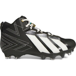 adidas �A�f�B�_�X �����Y �X�j�[�J�[ �yadidas Adizero Chaos II Lineman Rodeo Black Off White�z �T�C�Y US_9(27.0cm) Core Black/Off White/Matte Gold