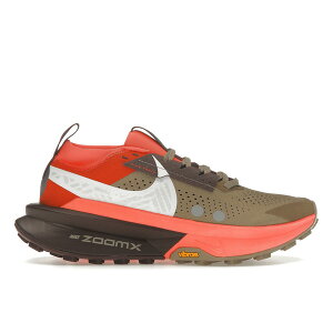 Nike �i�C�L �����Y �X�j�[�J�[ �yNike ZoomX Zegama 2 Khaki Hyper Crimson Burgundy Crush White�z �T�C�Y US_7.5(25.5cm) Khaki/Hyper Crimson/Burgundy Crush/White