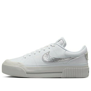 Nike iCL fB[X Xj[J[ White/Light Bone/Photon Dust/Metallic Silver y(WMNS) Nike Court Legacy Lift 'White Metallic Silver' HQ2307-100z TCY US_8.5(25.5cm)