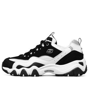Skechers XPb`[Y fB[X Xj[J[ Black/White/Grey y(WMNS) Skechers D'Lites low Dad Shoes GS Black/White/Grey 12493-BKWz TCY US_6.5(23.5cm)