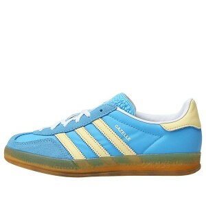 adidas アディダス レディース スニーカー Semi Blue Burst/Almost Yellow/Cloud White 【(WMNS) adidas Gazelle Indoor 'Blue Burst Yellow' IE2960】 サイズ US_W_10