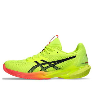 ASICS AVbNX fB[X Xj[J[ Safety Yellow/Black y(WMNS) ASICS Solution Speed FF 3 'Paris' 1042A275-750z TCY US_7(24.0cm)