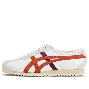 Onitsuka Tiger IjcJ^CK[ fB[X Xj[J[ White/Red/Orange y(WMNS) Onitsuka Tiger Limber 66 Prestige 'White Orange Red' 1182A096-102z TCY US_8(25.0cm)