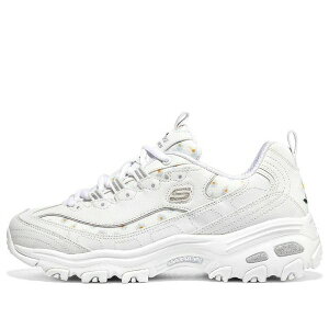 Skechers �X�P�b�`���[�Y ���f�B�[�X �X�j�[�J�[ White/Grey �y(WMNS) Skechers D'lites 1.0 Sneakers 'White Grey' 896180-WHT�z �T�C�Y US_7(24.0cm)