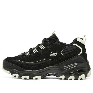 Skechers XPb`[Y fB[X Xj[J[ Black y(WMNS) Skechers D'Lites Zip Along Shoes 'Black' 896269-BKNTz TCY US_8(25.0cm)