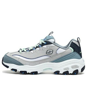 Skechers XPb`[Y fB[X Xj[J[ Grey/Blue y(WMNS) Skechers D Lites 1.0 Low Running Shoes Grey/Blue 13143-GYBLz TCY US_8.5(25.5cm)
