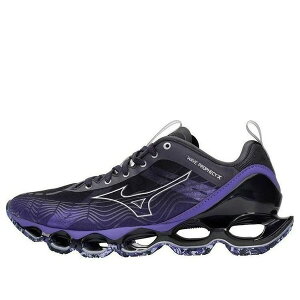 Mizuno �~�Y�m �����Y �X�j�[�J�[ �yMizuno Wave Prophecy X 10 'Black Silver Purple' J1GC210067�z �T�C�Y US_7.5(25.5cm)