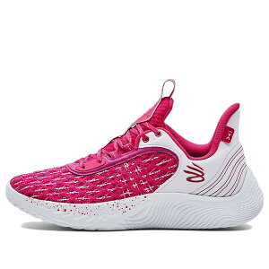 Under Armour A_[A[}[ Y Xj[J[ yUnder Armour Curry 9 Team 'White Tropic Pink' 3025631-600z TCY US_10.5(28.5cm)