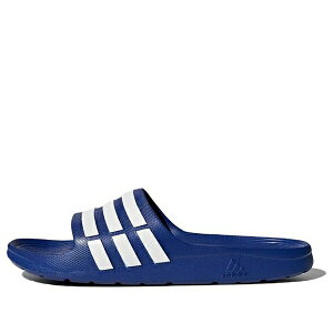 adidas �A�f�B�_�X �����Y �X�j�[�J�[ �yadidas Duramo Slide 'Blue' G14309�z �T�C�Y US_5(23.0cm)