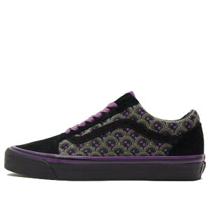 Vans �o���Y �����Y �X�j�[�J�[ �yVans Old Skool x size? 'Black Purple' VN0A54F31N8�z �T�C�Y US_7(25.0cm)