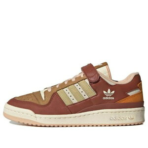 adidas �A�f�B�_�X �����Y �X�j�[�J�[ �yadidas originals Unisex Forum 84 Low Great Outdoors Wild Sepia Sneakers Red/Brown GX4546�z �T�C�Y US_M_4