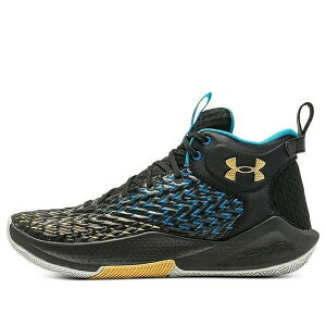 Under Armour A_[A[}[ Y Xj[J[ yUnder Armour HOVR Havoc 4 Clone 'Black Gold Blue' 3025994-002z TCY US_11(29.0cm)