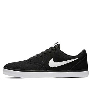 Nike �i�C�L �����Y �X�j�[�J�[ �yNike SB Check Solar CNVS 'Black' 843896-001�z �T�C�Y US_5(23.0cm)