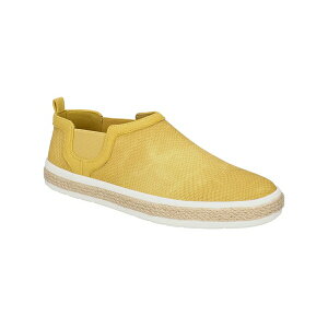 xB[^ fB[X T_ V[Y Women's Wrenley Slip-On Shoes Yellow Snake Embossed