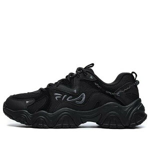 FILA �t�B�� ���f�B�[�X �X�j�[�J�[ �y(WMNS) FILA Fluid 4 Cat Claw Fashion Shoes 'Black' F12W242101FBK�z �T�C�Y US_5(22.0cm)