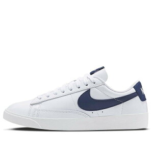 Nike �i�C�L ���f�B�[�X �X�j�[�J�[ �y(WMNS) Nike Blazer Low LE 'White Navy' AV9370-119�z �T�C�Y US_8.5(25.5cm)