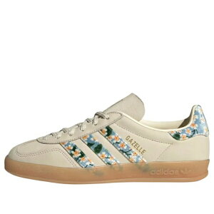 adidas �A�f�B�_�X ���f�B�[�X �X�j�[�J�[ �y(WMNS) adidas x Liberty London Gazelle Indoor 'Cream White Tactile Blue' JR3601�z �T�C�Y US_9(26.0cm)