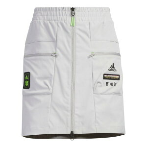 adidas �A�f�B�_�X ���f�B�[�X �X�j�[�J�[ �y(WMNS) adidas Transformers Skirt 'Grey' IK3481�z �T�C�Y US_W_XL