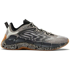 Reebok [{bN fB[X Xj[J[ yReebok Zig Kinetica 2 Animal Print (Women's)z TCY US_6(23.0cm) Grey/Core Black/Lee 7