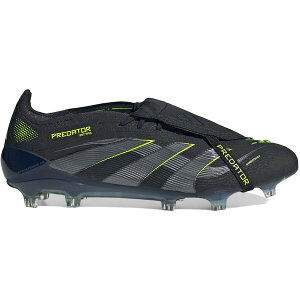 adidas AfB_X Y Xj[J[ yadidas Predator Elite Foldover Tongue FG Electric Stealth Packz TCY US_6(24.0cm) Core Black/Carbon/Lucid Lemon
