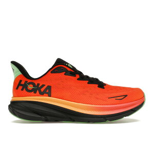 Hoka One One �z�J�I�l�I�l �����Y �X�j�[�J�[ �yHoka One One Clifton 9 Flame Vibrant Orange�z �T�C�Y US_8(26.0cm) Flame/Vibrant Orange
